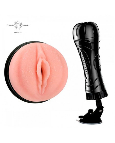 Masturbador realista para pene forma Vagina Hands Free The Champion