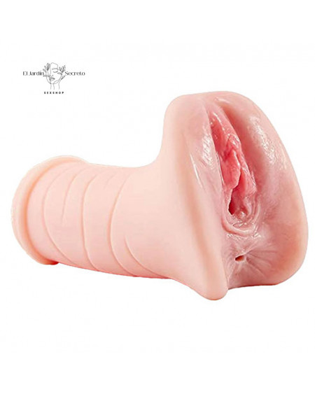 Doble Masturbador para pene forma Vagina y Ano Realistic Masturbator