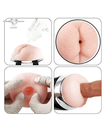 Masturbador para pene Sexo anal En forma de ano Manos Libres