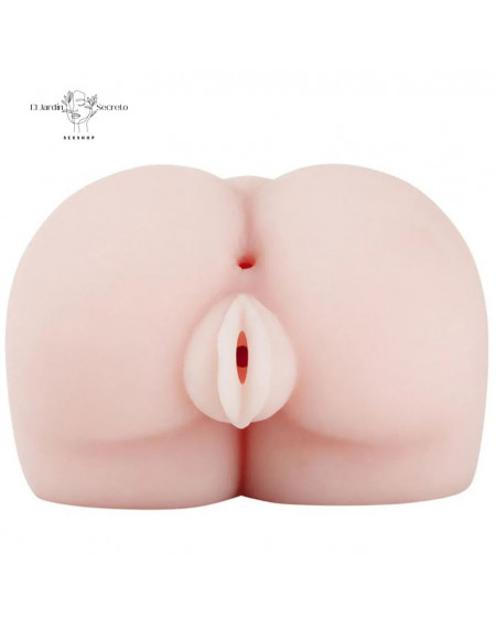 Masturbador para pene forma de nalgas mujer con vagina y ano