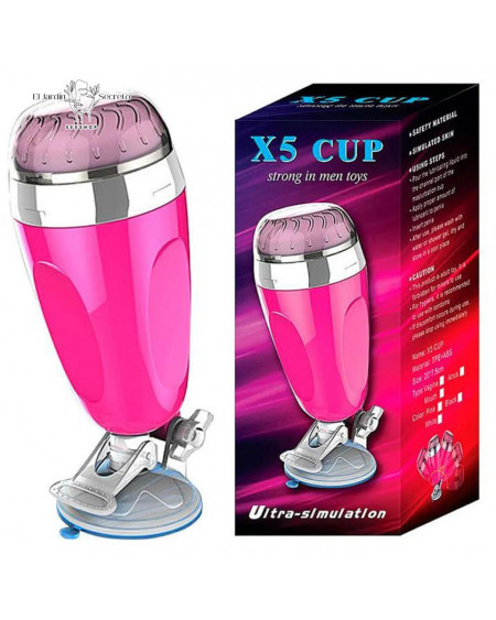 Masturbador Linterna para pene forma vagina X5 Cup Vagina
