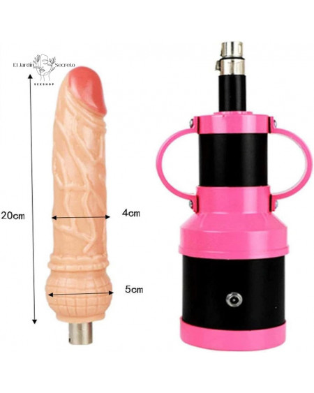 SexMachine Automatica Maquina Sexual Portátil con Dildo Realista