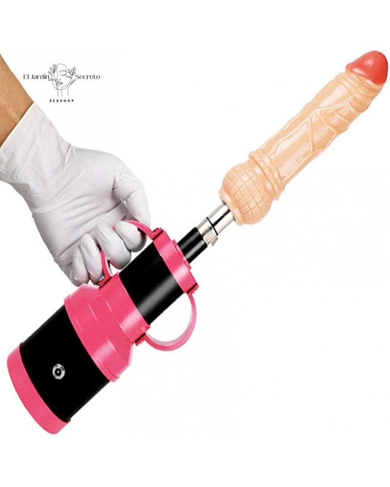 SexMachine Automatica Maquina Sexual Portátil con Dildo Realista