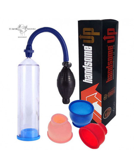 Bomba Manual de Succión para pene Handsome Up Penis Pump