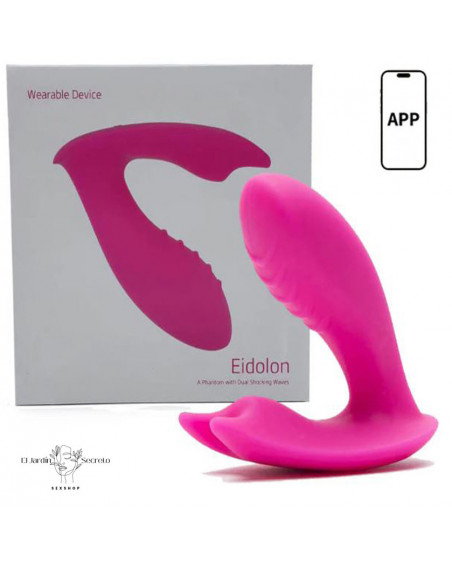 Vibrador para Clítoris y Punto G Controlado por App Eidolon Magic Motion