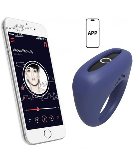 Anillo Para Pene con Vibrador APP Dante Magic Motion