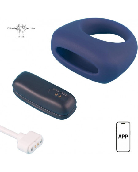 Anillo Para Pene con Vibrador APP Dante Magic Motion