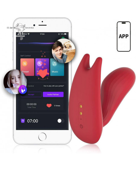 Vibrador Clítoris y Punto G con APP Umi Magic Motion