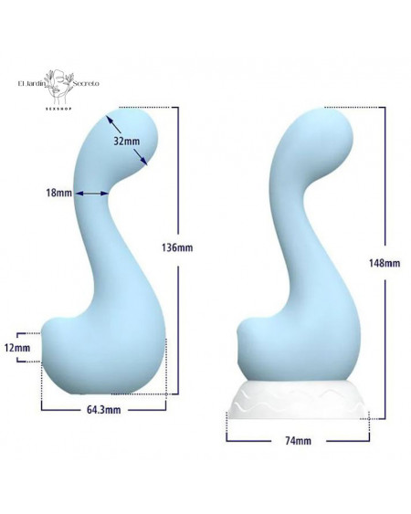 Succionador clítoris y Vibrador Punto G APP Swan Pink Sex Toys