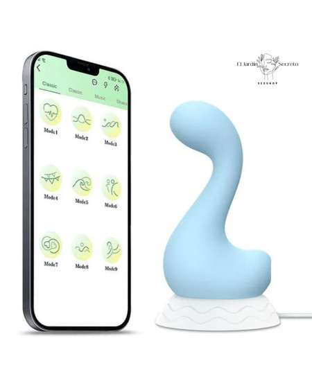 Succionador clítoris y Vibrador Punto G APP Swan Pink Sex Toys
