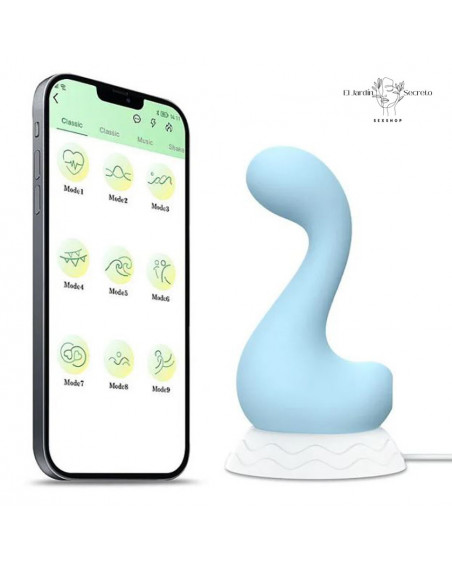 Succionador clítoris y Vibrador Punto G APP Swan Pink Sex Toys