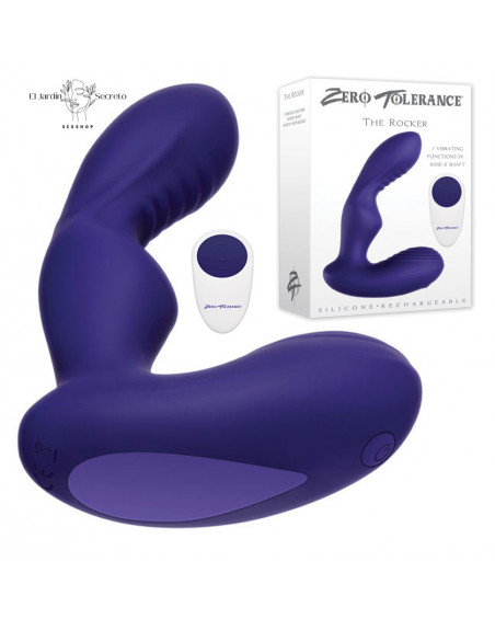 Vibrador Anal 13cm Próstata The Rocker Zero Tolerance