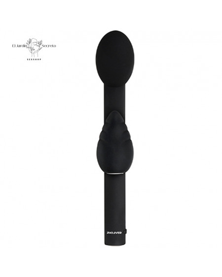 Vibrador 20cm Para Punto g y Anillo Clítoris Power Couple Evolved