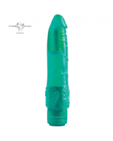 Vibrador 21cm realista para estimular tu punto G Turquoise Twinkler Pipedream