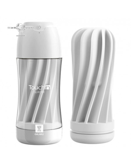 Masturbador Vibrador para pene Touch Glacier White Galaku