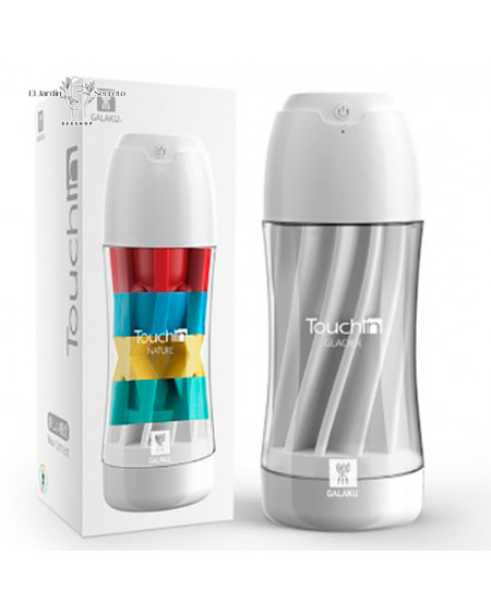 Masturbador Vibrador para pene Touch Glacier White Galaku