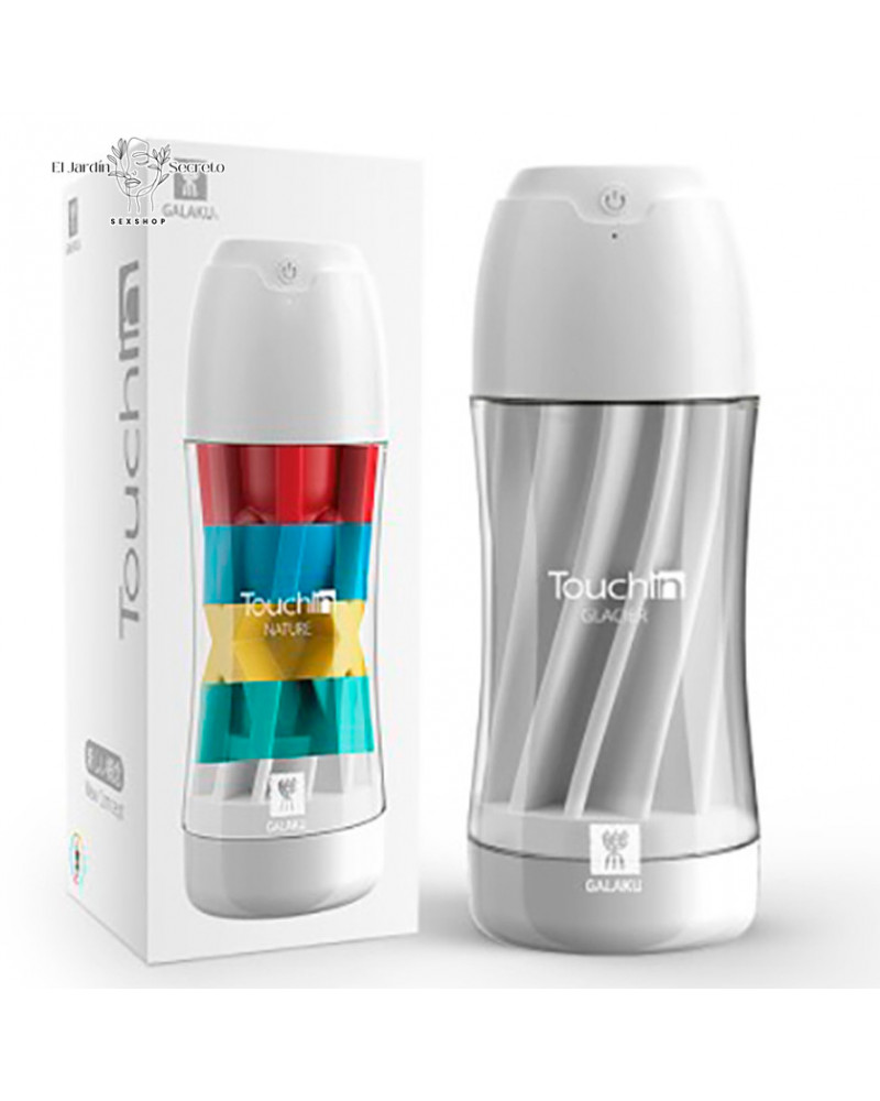 Masturbador Vibrador para pene Touch Glacier White Galaku