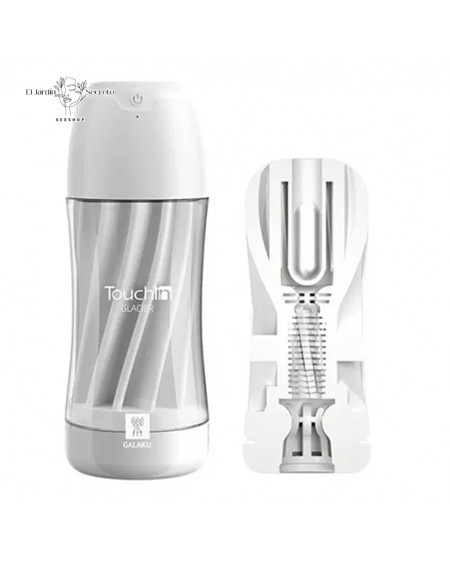 Masturbador Vibrador para pene Touch Glacier White Galaku
