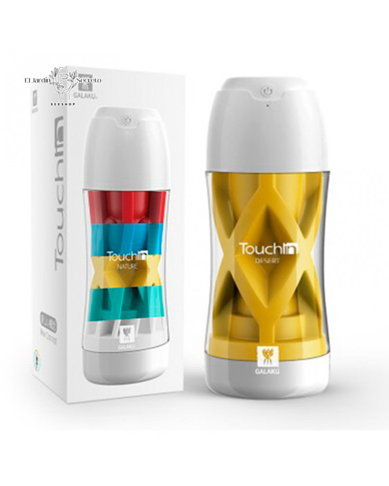 Masturbador Vibrador para pene Touch Desert Yellow Flame Galaku