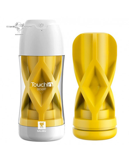 Masturbador Vibrador para pene Touch Desert Yellow Flame Galaku