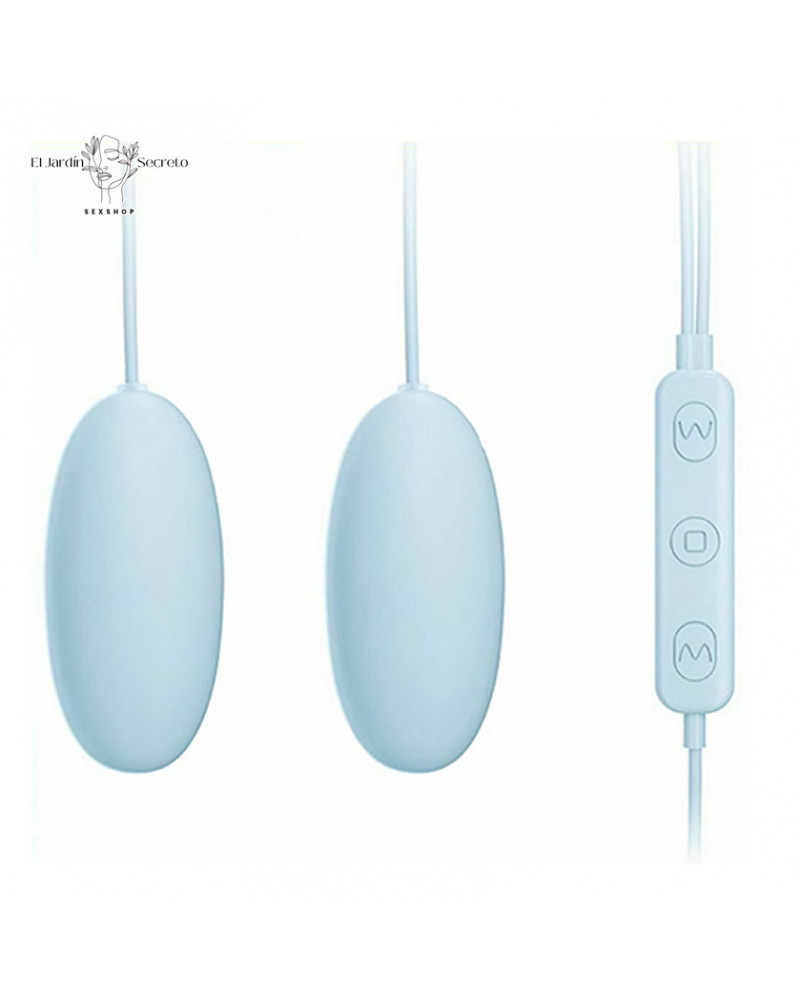 Doble Bala Vibrador Para Clítoris Pezones Akali Bullet Vibrator Blue Galaku