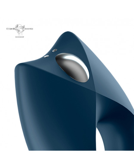Anillo con Vibración Para Pene Royal One Blue Satisfyer