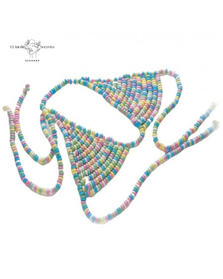 Sujetador con Caramelos de sabor Juegos eróticos BDSM Candy Bra Hott Products