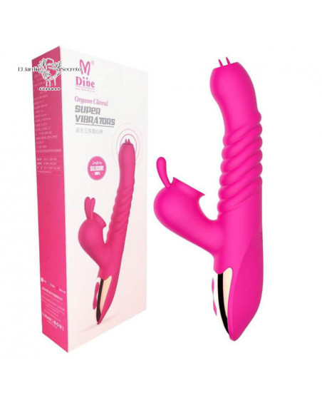 Vibrador Succionador Clítoris Punto G Calor Faer Dibe