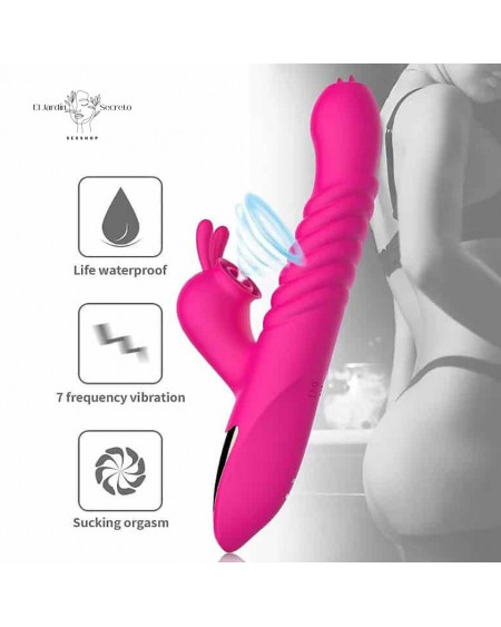 Vibrador Succionador Clítoris Punto G Calor Faer Dibe