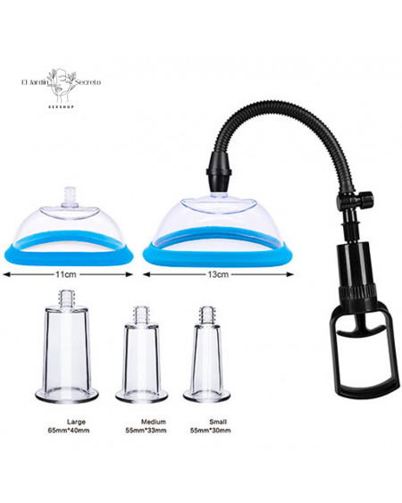 Bomba Manual vaginal estimulador de clítoris y pezones