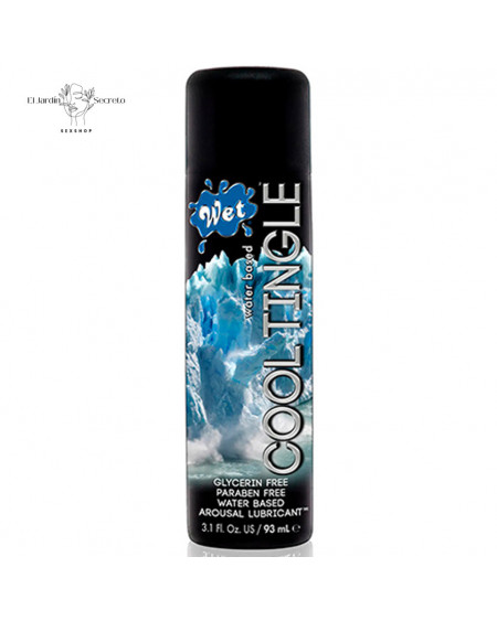 Lubricante sexo Anal Vaginal Frio Wet Cool Tingle Arousal Wet