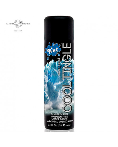 Lubricante sexo Anal Vaginal Frio Wet Cool Tingle Arousal Wet