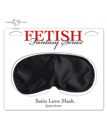 Mascara negra para juegos eróticos sexuales Fetish Fantasy Black