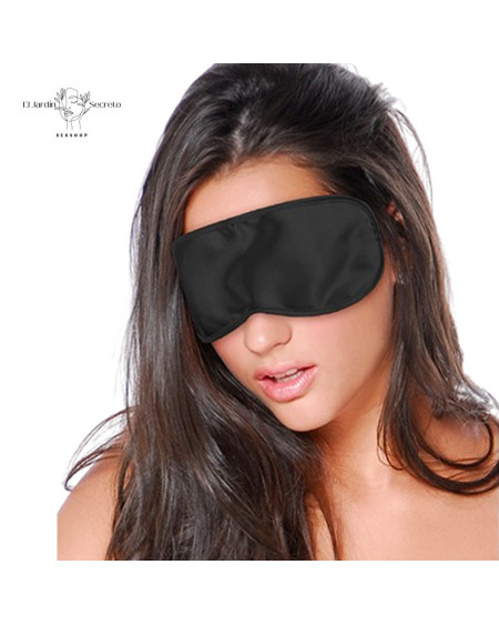 Mascara negra para juegos eróticos sexuales Fetish Fantasy Black