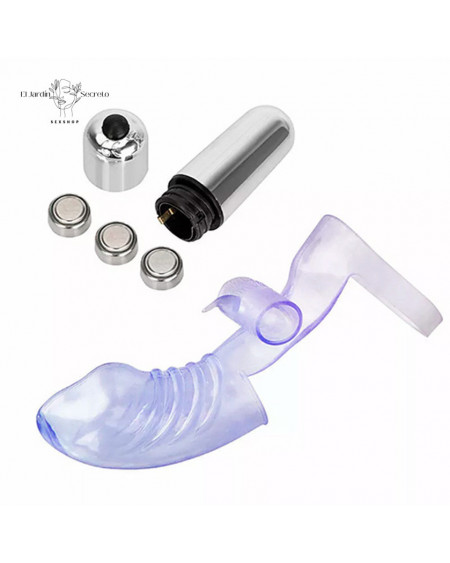 Funda para dedo con vibrador de clítoris Punto G Vibrating Finger Sleeve