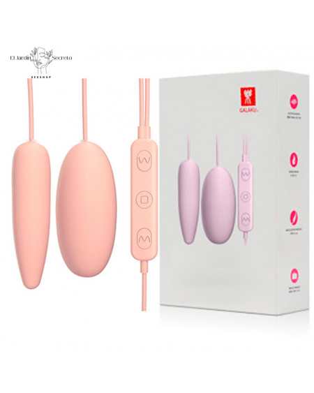 Doble Bala Vibrador Para clítoris Punto G Akali Cone Bullet Vibrator Galaku