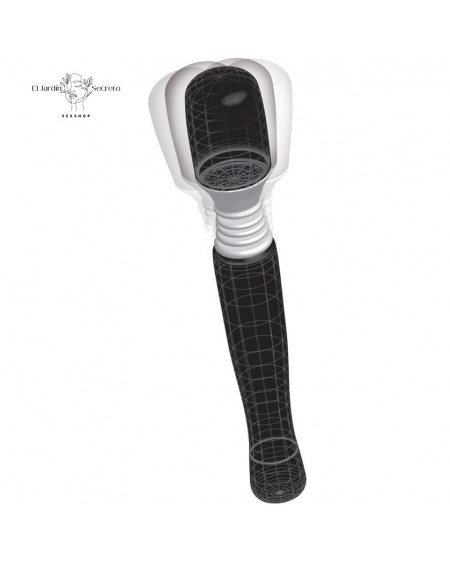 Wanachi 21cm Vibrador Flexible Clítoris Vagina Mini Black Pipedream