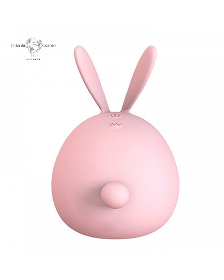 Succionador y Vibrador para Clítoris Conejito Rosa Miss KK Pink
