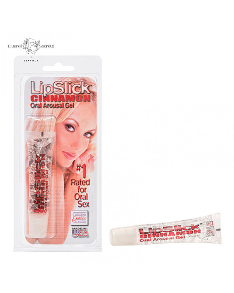 Gel estimulante para Sexo Oral Lipslick Cinnamon Arousal Gel
