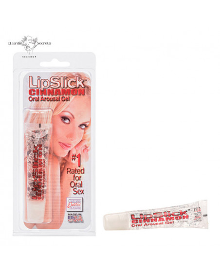 Gel estimulante para Sexo Oral Lipslick Cinnamon Arousal Gel