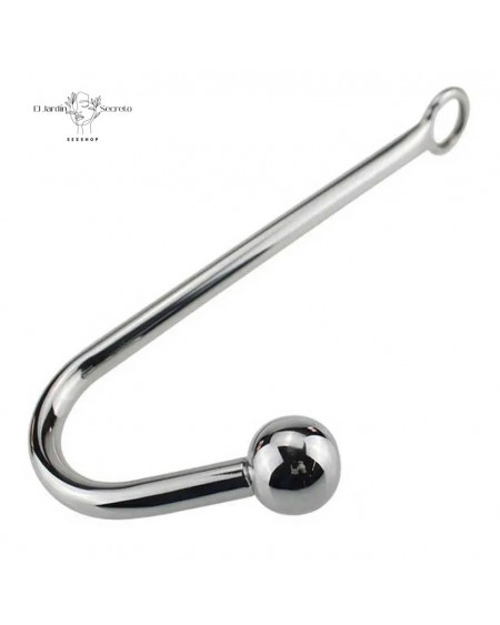 Gancho Metálico anal y vaginal Bola Metálica para Juegos Eróticos BDSM