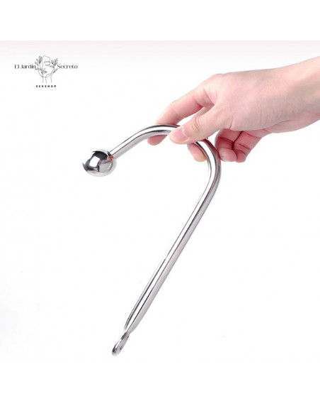 Gancho Metálico anal y vaginal Bola Metálica para Juegos Eróticos BDSM
