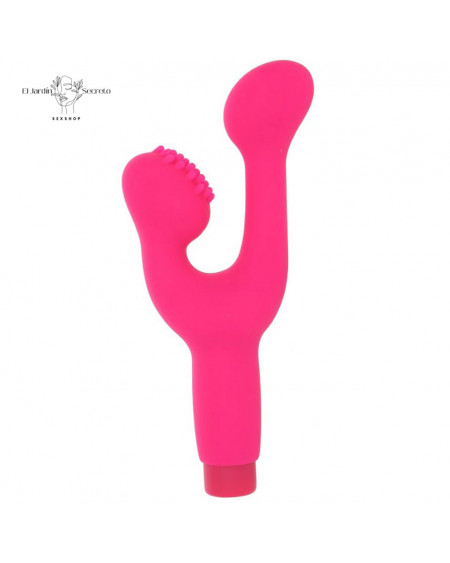 Vibrador para Punto G y Clitoris Finger Fun Pink NS INYA Novelties