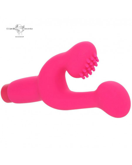 Vibrador para Punto G y Clitoris Finger Fun Pink NS INYA Novelties