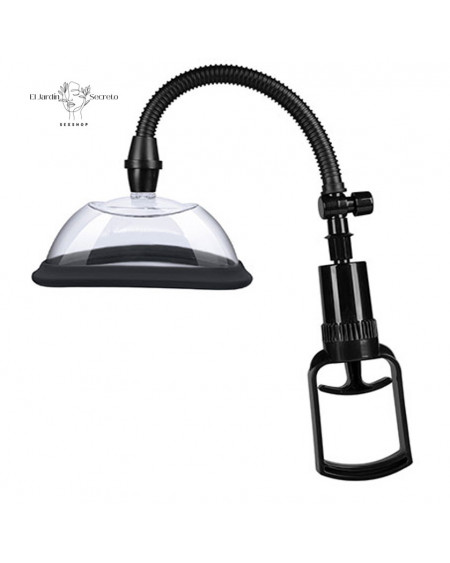 Bomba Vaginal Negro estimulador succionador de clítoris