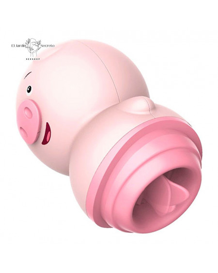 Vibrador estimulador Clítoris Cerdito Pig Licking Lilo
