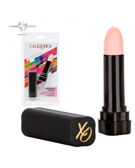 Vibrador Para Clitoris Hide Play clítoris Lipstick Calexotics