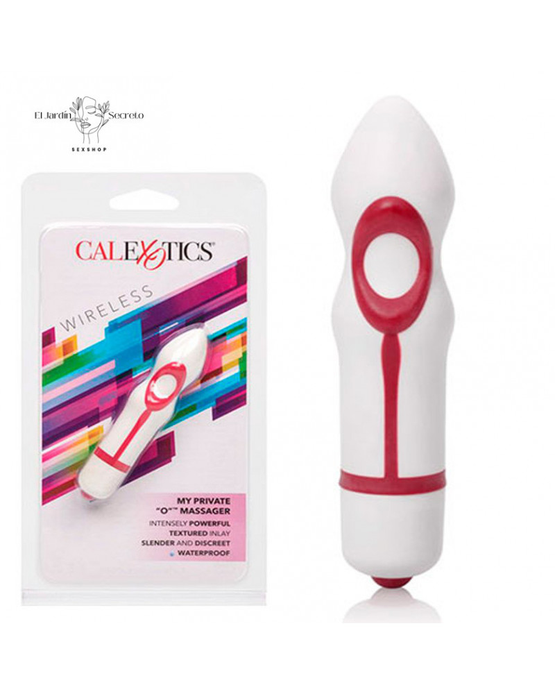Bala Vibrador 7cm para Clitoris Rojo My Private O Massager Calexotics