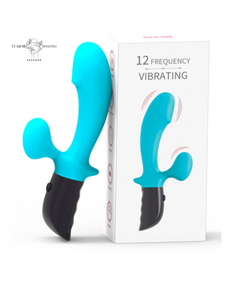 Vibrador 17cm dual para Clítoris y Punto G Lori-A