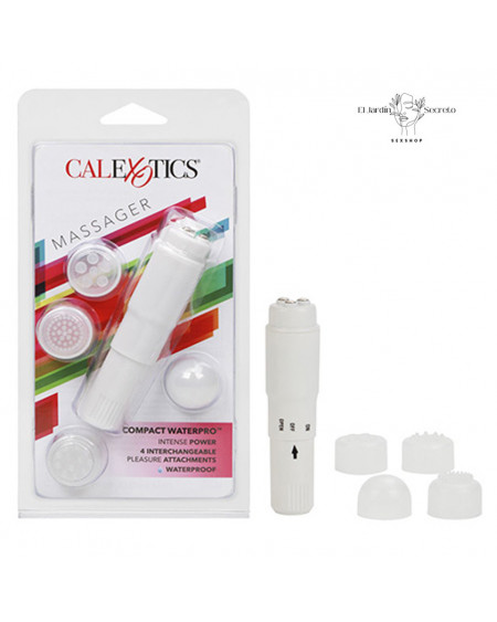 Vibrador 10cm clítoris Compact WaterPro White Calexotics